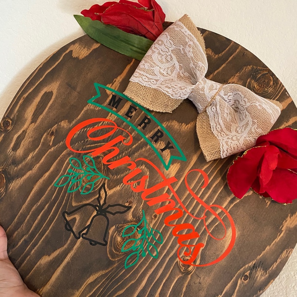 Christmas Wood Sign